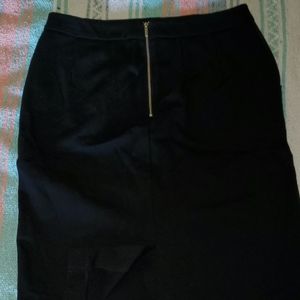 A New Day Black Midi Pencil Skirt